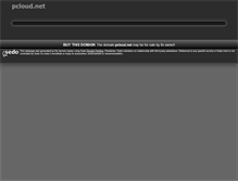 Tablet Screenshot of pcloud.net